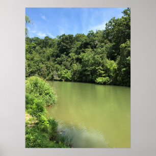 Reed Creek, Wytheville, Virginia Poster