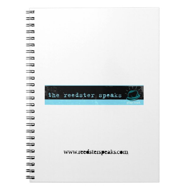 Reedster parle le carnet de notes à spirale (Devant)