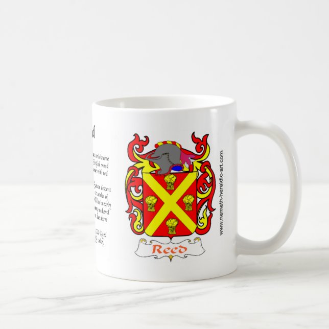 ReedWappen-Tasse Kaffeetasse (Rechts)