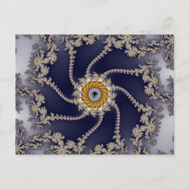 Reef Fraktal - Fraktal Postkarte (Vorderseite)