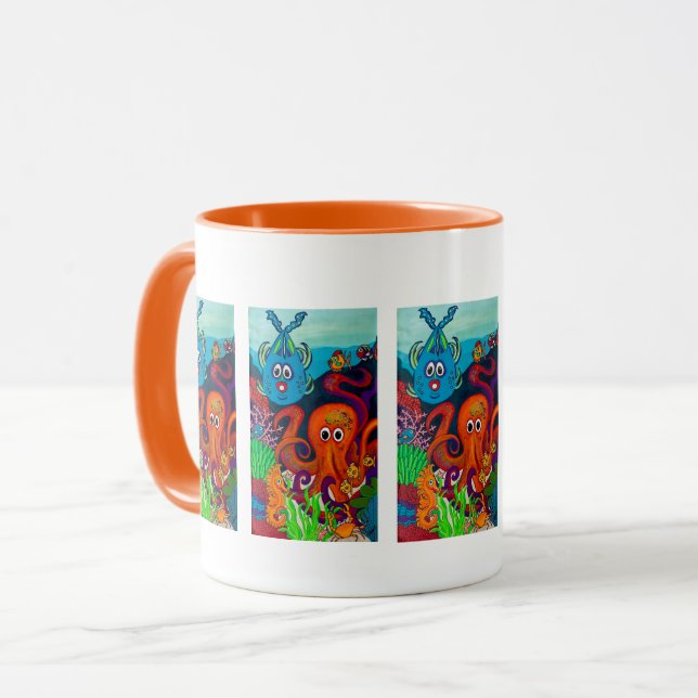 "Reef Rascals" 11 oz Trinkbecher Tasse (Vorderseite Links)