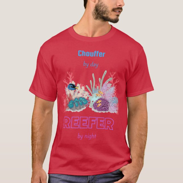 Reefer tumblr yellow quote funny T-Shirt (Vorderseite)