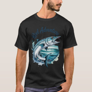 Reel-Abenteuer – Die Tiefsee-Barrakuda T-Shirt