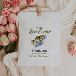 Reel aufgeregt Big Fish Little Fisherman Baby Show Geschenktütchen