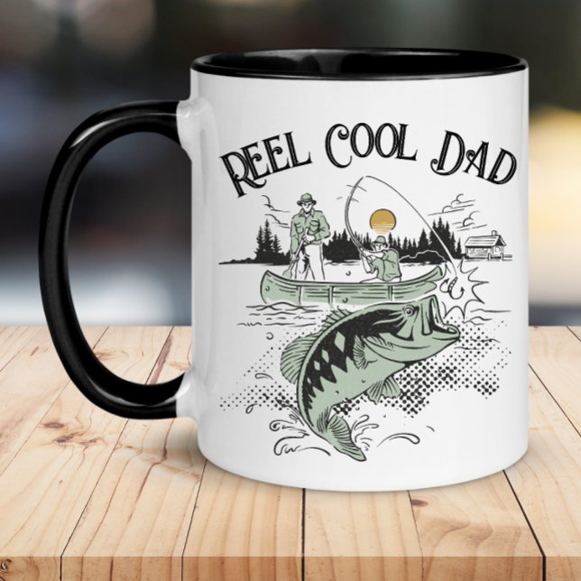 Reel Cool Dad Fischen Tasse (Reel Cool Dad Father's Day Mug)
