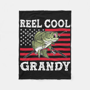 Reel Cool Grandy 4. Juli Amerikanische Flagge Patr Fleecedecke