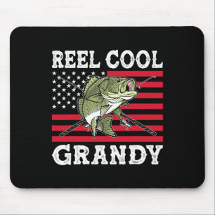 Reel Cool Grandy 4. Juli Amerikanische Flagge Patr Mousepad