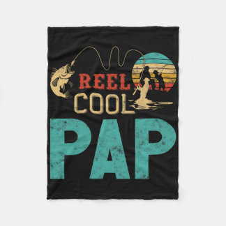 Reel Cool Pap Fishing Father’s Day Gift For Fisher Fleecedecke