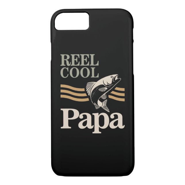 Reel Cool Papa - Geschenke von Vater und Großvater Case-Mate iPhone Hülle (Rückseite)
