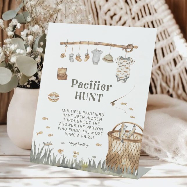 Reel Fun Fishing Schnuller Jagd Kinderdusche Schil Sockelschild (Von Creator hochgeladen)