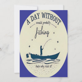 "Reel in the Fun: Save the Date Invitation Einladung