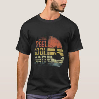 Reel Vater Daddy Fathers Days Fischen Fischer T-Shirt