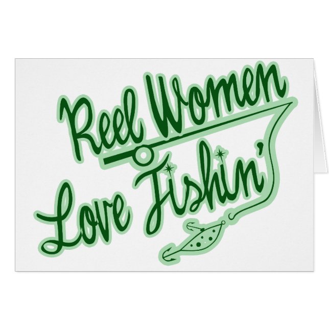 Reel Women Love Pêche femmes en plein air (Devant horizontal)