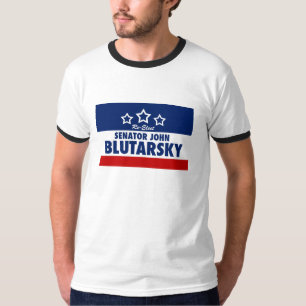 Réélisez le T-shirt de campagne du sénateur John