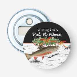 Reely Fishing Fishmas Fischen Weihnachten Flaschenöffner