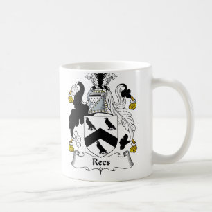 Rees Familienwappen Kaffeetasse
