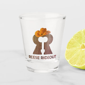 Reese Rideout Cowboy Schnapsglas