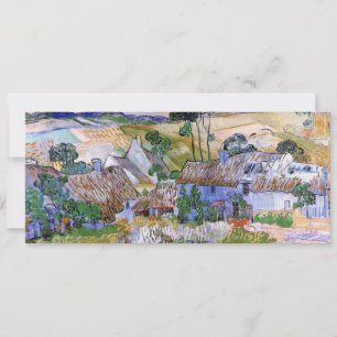 Reetgedeckte Cottages am Hügel von Vincent van Gog