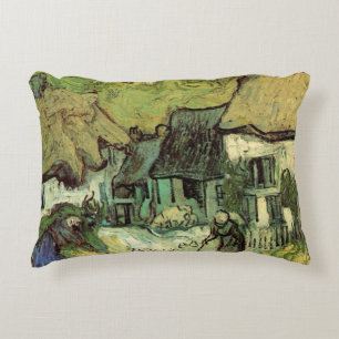 Reetgedeckte Cottages in Jorgus von Vincent van Go Dekokissen