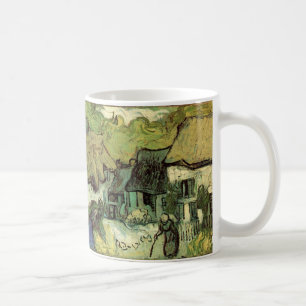 Reetgedeckte Cottages in Jorgus von Vincent van Go Kaffeetasse