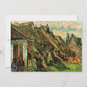 Reetgedeckte Sandsteinhütten von Vincent van Gogh