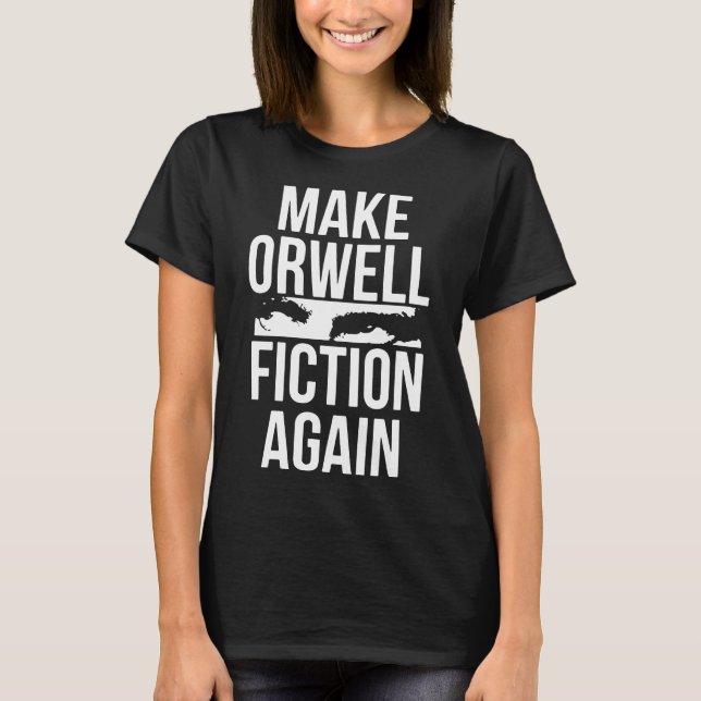 refaire orwell fiction t-shirts hipster (Devant)