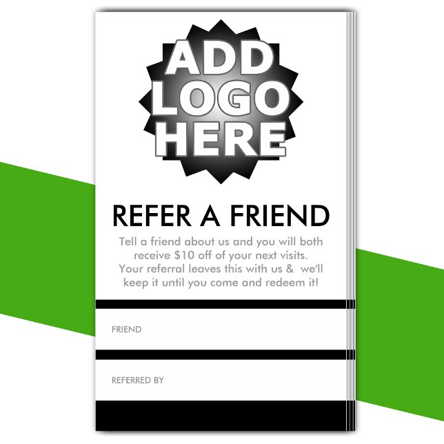 refer a friend empfehlungskarte (Von Creator hochgeladen)
