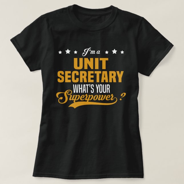 Referatssekretär T-Shirt (Design vorne)