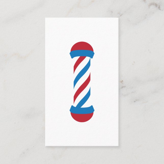 référence de poteau de raseur-coiffeur (Devant)