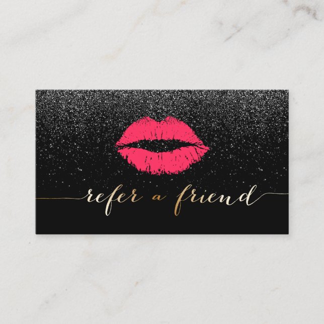 Référence rouge de parties scintillantes de noir (Devant)