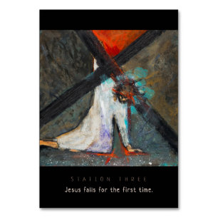 Référence trois, carte de prière des chutes #1 de