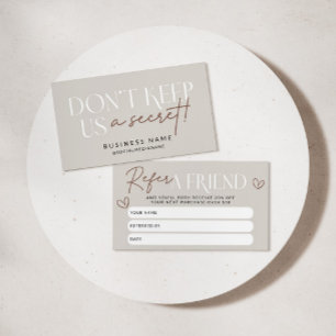 Référencement Boho Moderne Référer Une Carte Coupon De Réduction