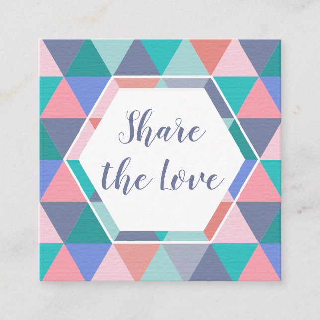 Référencement Référez-vous une carte de triangle de client de (Devant)