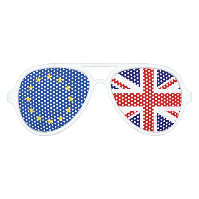 Referendum im Vereinigten Königreich BREXIT-Party Partybrille (Vorderseite)