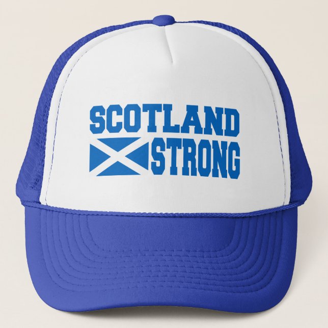 Referendum in Schottland Unabhängige Freiheit Truckerkappe (Vorderseite)