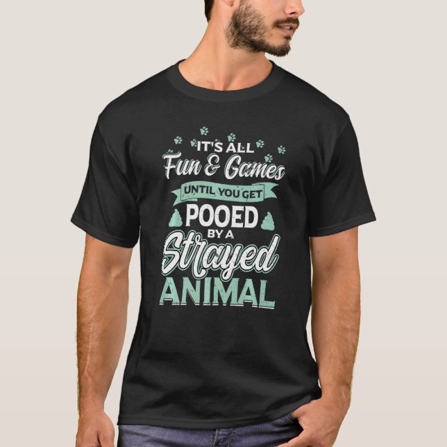 Referent für die Kontrolle von Tieren 1 T-Shirt (Vorderseite)