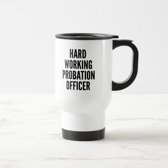Referent für harte Arbeit Reisebecher (Rechts)