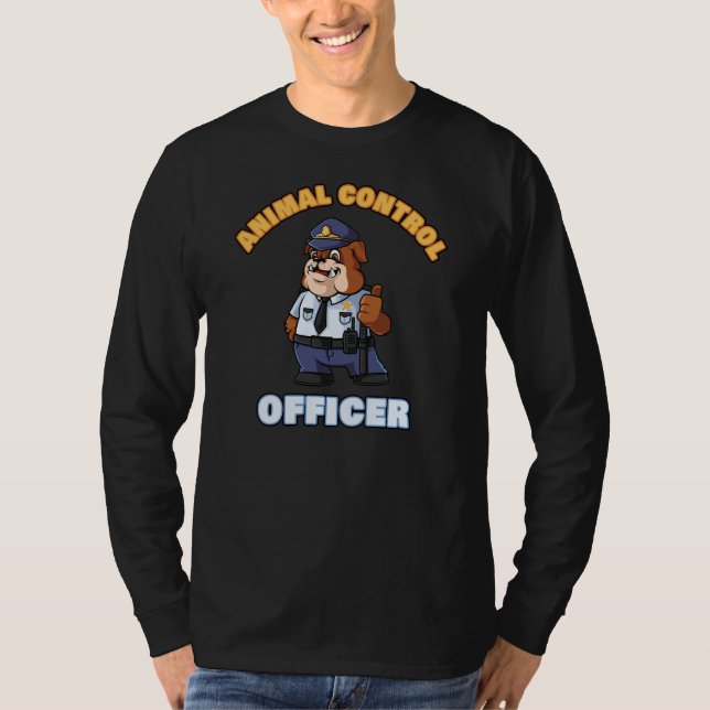 Referent für Kontrolle der Tiere - Niedliche Patro T-Shirt (Vorderseite)