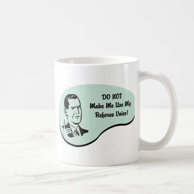 Referent-Stimme Kaffeetasse (Rechts)