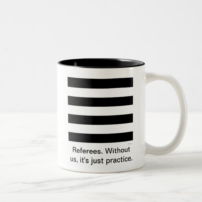 Referenten. Ohne uns ist es gerade Art. Schale Zweifarbige Tasse (Rechts)