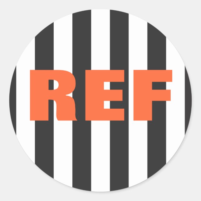 Referenzaufkleber Runder Aufkleber (Vorderseite)