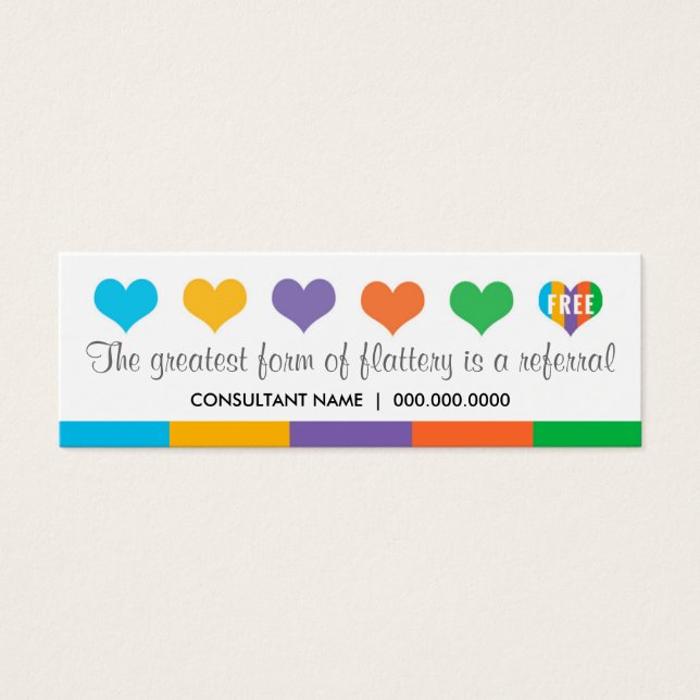 Referenzkarte (Vorderseite)