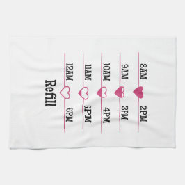 Refill Chart Geschirrtuch