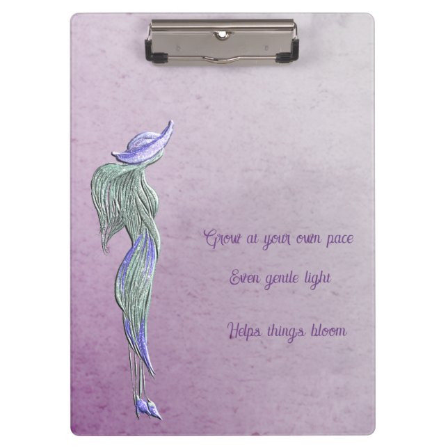 Refined calm spiral notebook  klemmbrett (Vorderseite)