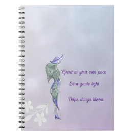 Refined calm spiral notebook  notizblock