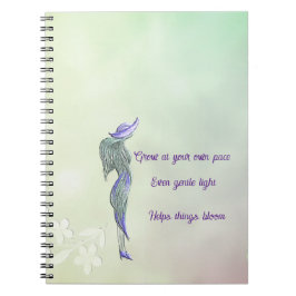 Refined calm spiral notebook  notizblock