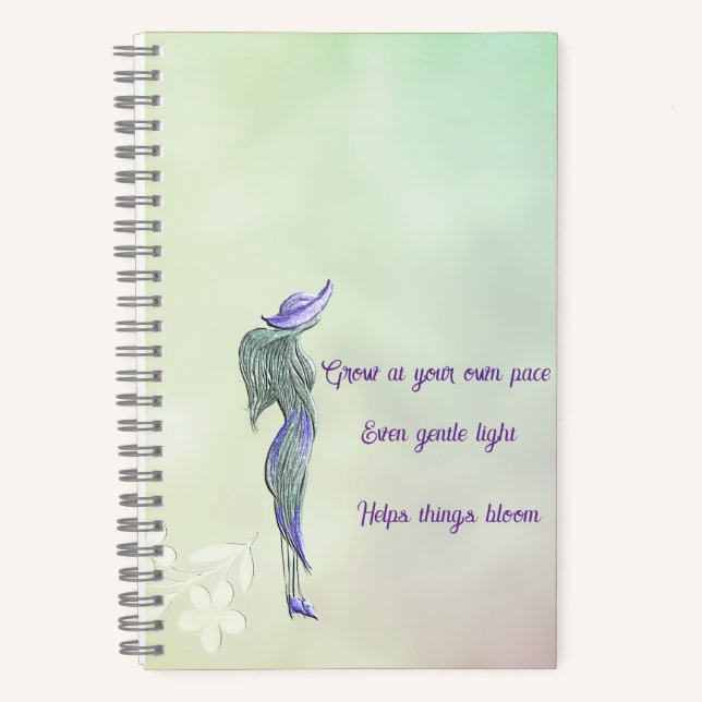 Refined calm spiral notebook  notizbuch (Vorderseite)