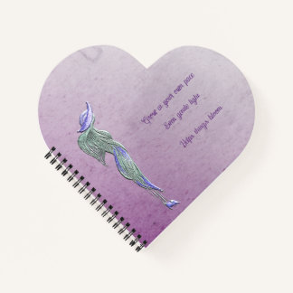 Refined calm spiral notebook  notizbuch