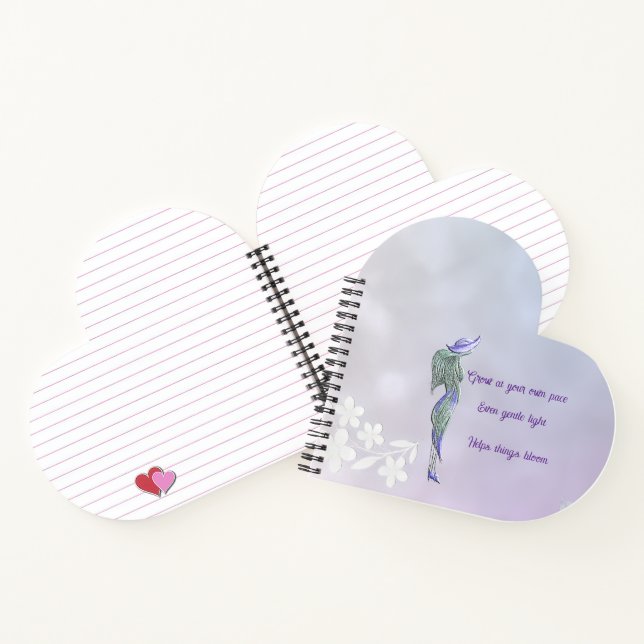 Refined calm spiral notebook  notizbuch (Innenseite)