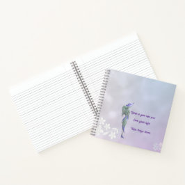 Refined calm spiral notebook  notizbuch
